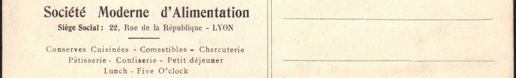 France : Lyon : Postcard promoting 1916 Foire d'Echantillons de Lyon : Train and Trams